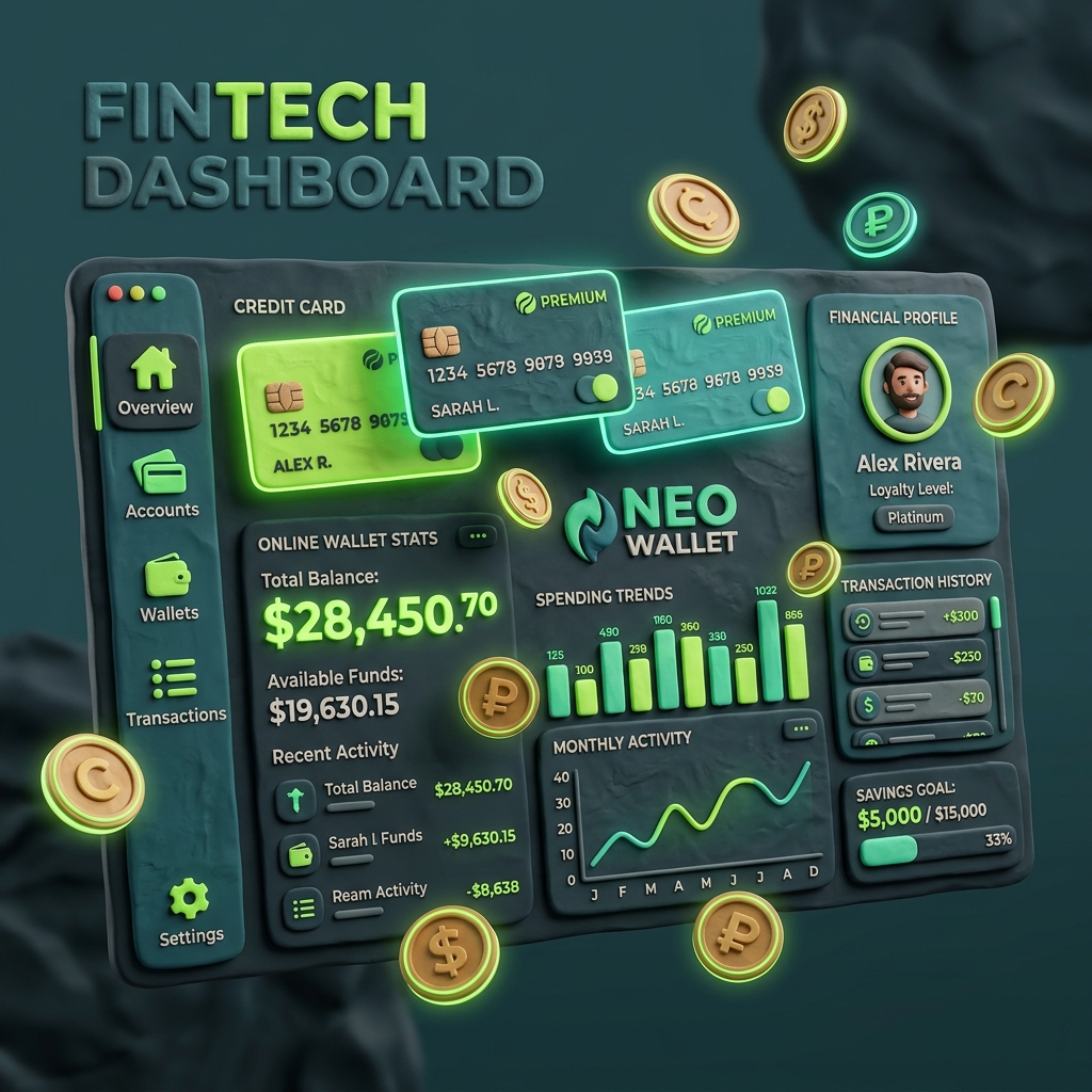 FinTech Dashboard Redesign